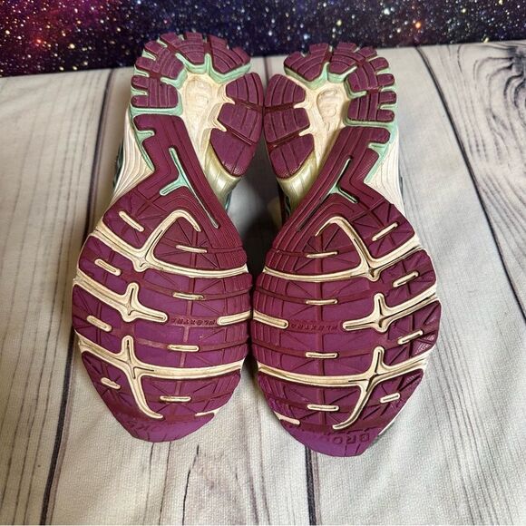 BROOKS RAVENNA DNA RUNNING ATHLETIC SHOES Women’s Sz 7.5 AQUA/ GREY - Picture 6 of 9